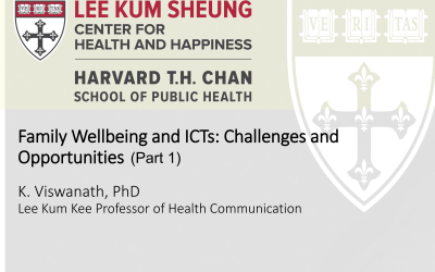 Family Well-being and ICTs (1) – The Prevalence and Popular Conceptions about ICT Use